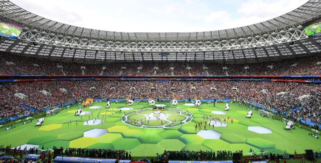 Mundial Rusia 2018: Se inició la gran fiesta del Fútbol con la asombrosa Inauguración