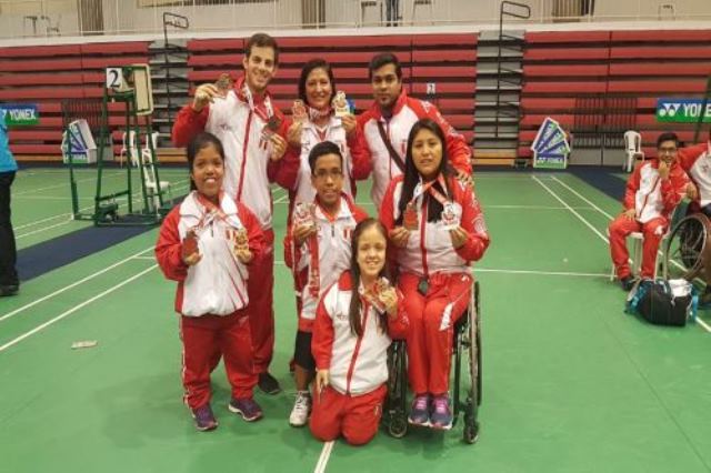Perú ganó 11 medallas en Torneo de Parabádminton disputado en Brasil