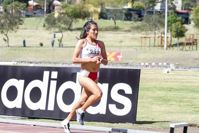 Atletismo: Saida Meneses obtiene Medalla de Oro en el Sudamericano U23