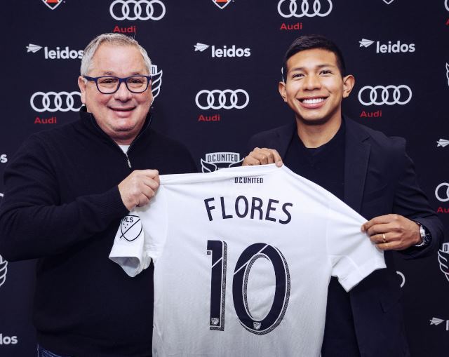 Edison Flores ya es jugador del DC United de la MLS