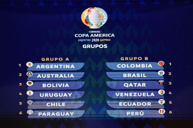 Sorteo Copa América 2020: Perú debutará con Catar el 14 de Junio en Medellín