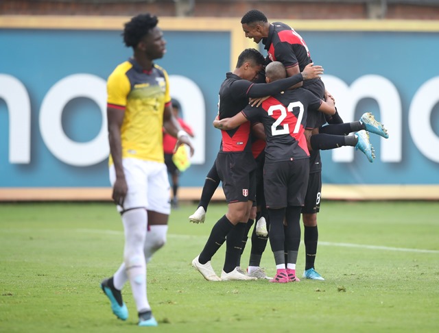 Selección Peruana Sub 23 derrotó a Ecuador en Partido Amistoso
