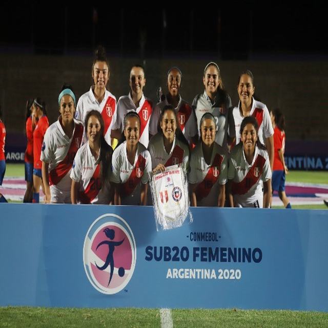 Selección Peruana Femenina Sub 20 empató ante Chile por el Torneo Sudamericano Argentina 2020