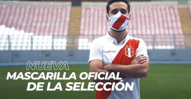Federación Peruana de Fútbol presenta Mascarillas Oficiales de la Selección Peruana