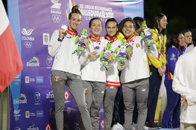 PERÚ suma hasta el momento 131 Medallas en los XIX JUEGOS BOLIVARIANOS VALLEDUPAR 2022