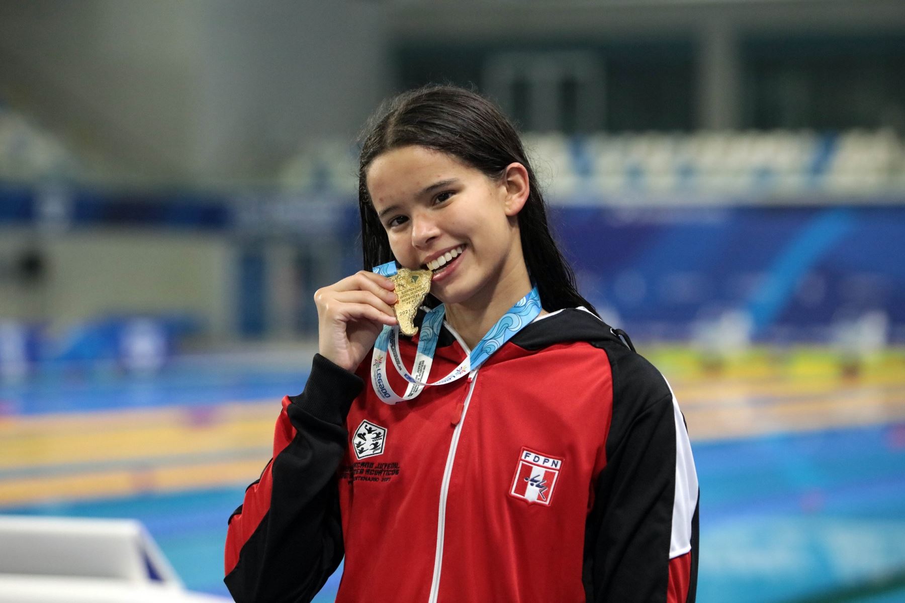 Alexia Sotomayor lidera el equipo peruano de natación en los Juegos Odesur 2022