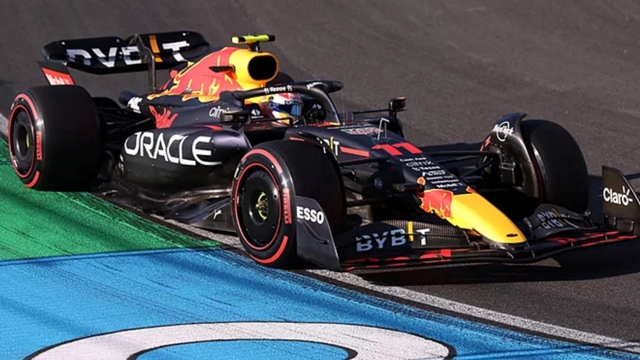 F1: GP Paises Bajos: Max Verstappen de Red Bull ganador, G.Russell de Mercedes segundo y Charles Leclerc de Ferrari, tercero